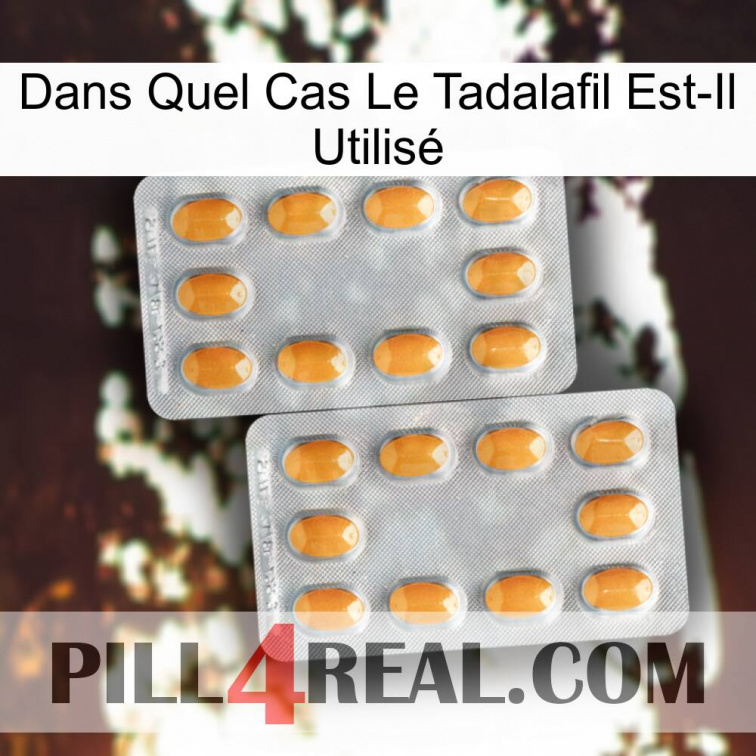 Dans Quel Cas Le Tadalafil Est-Il Utilisé cialis4